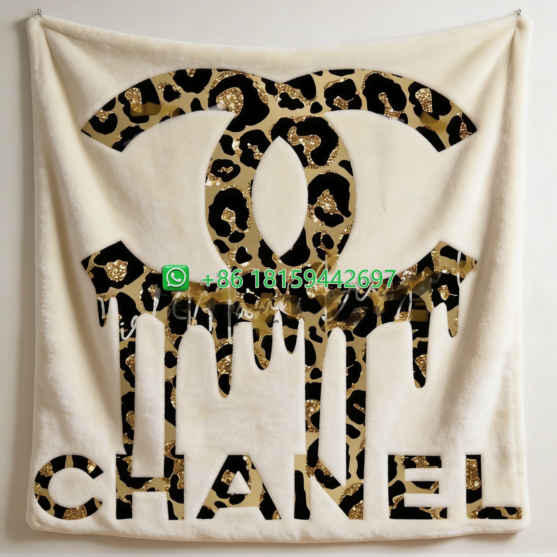 Chanel Throw Blankets